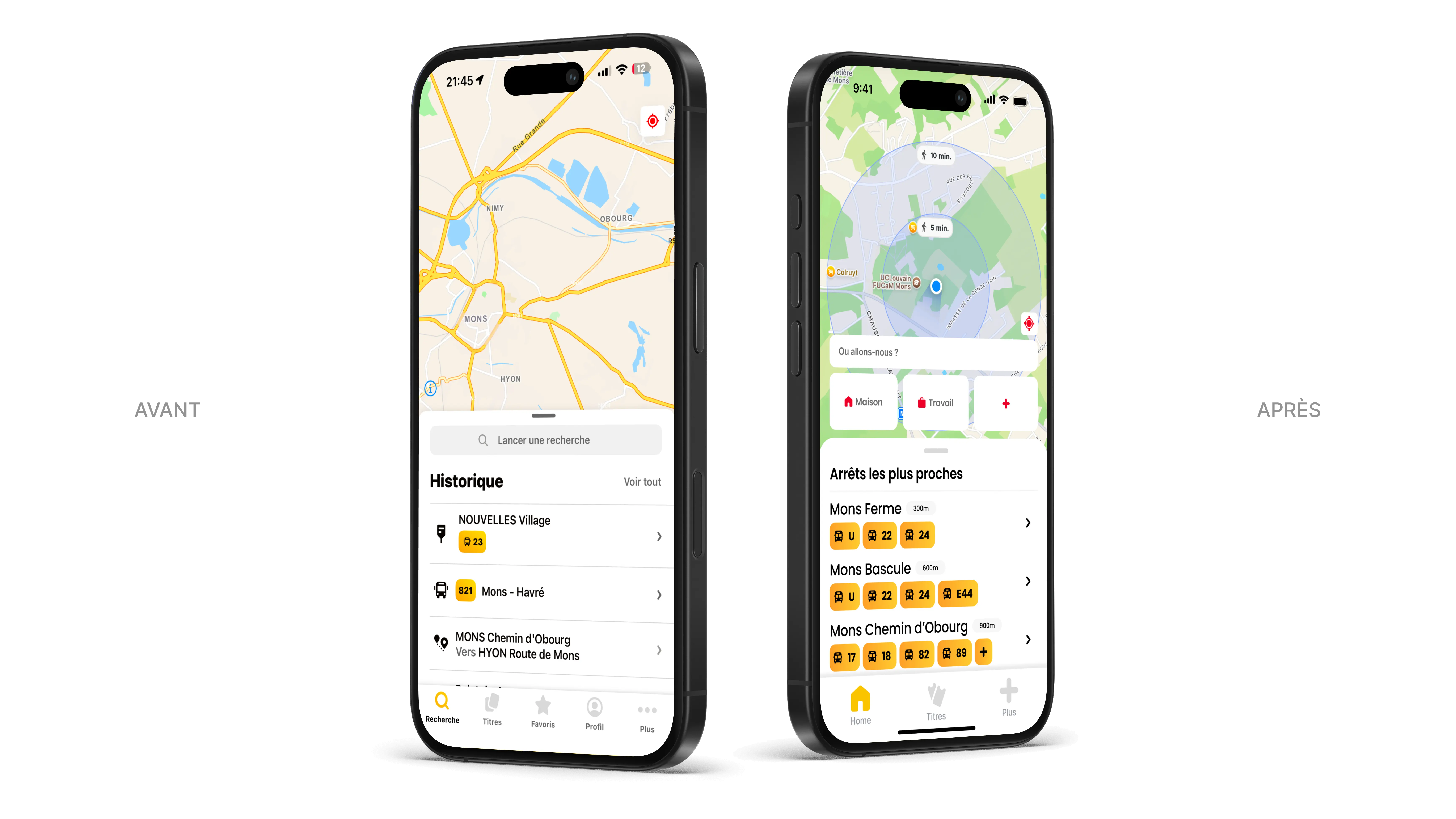 Carte Cercle Distance